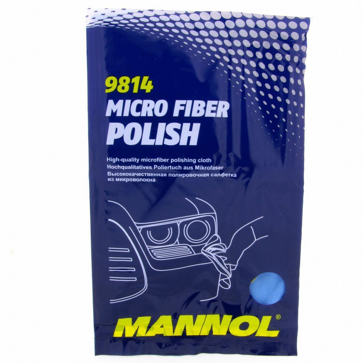 3x MANNOL 9814 Micro Fiber Polish Faserpolitur Politur Lackoberfläche