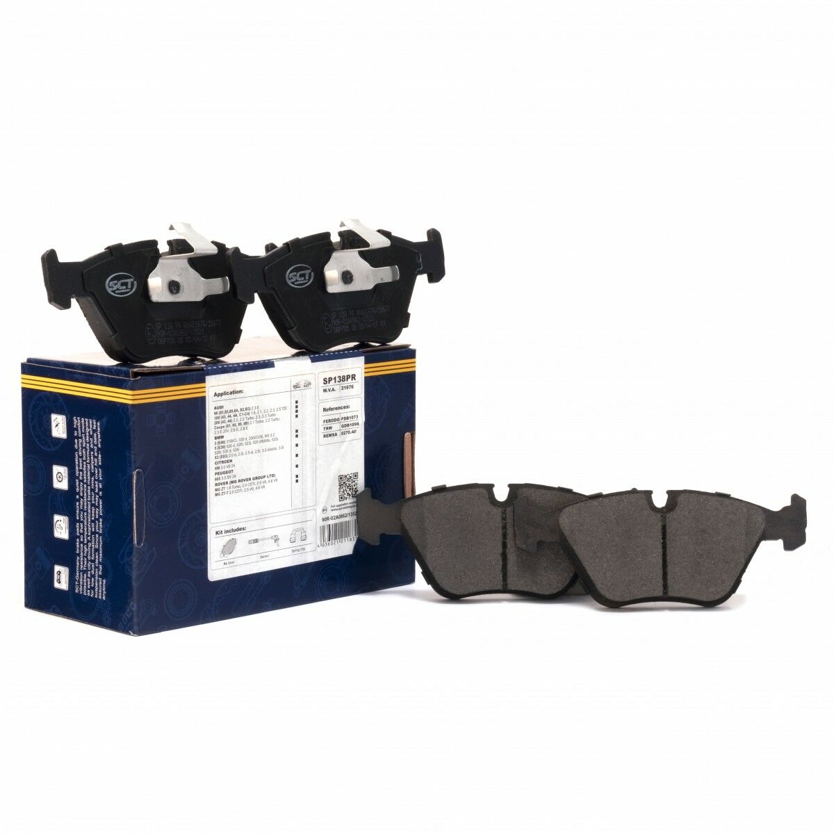 SCT Bremsbeläge SP138PR Bremsklötze Bremsbelagsatz Bremsen vorne Audi BMW VW