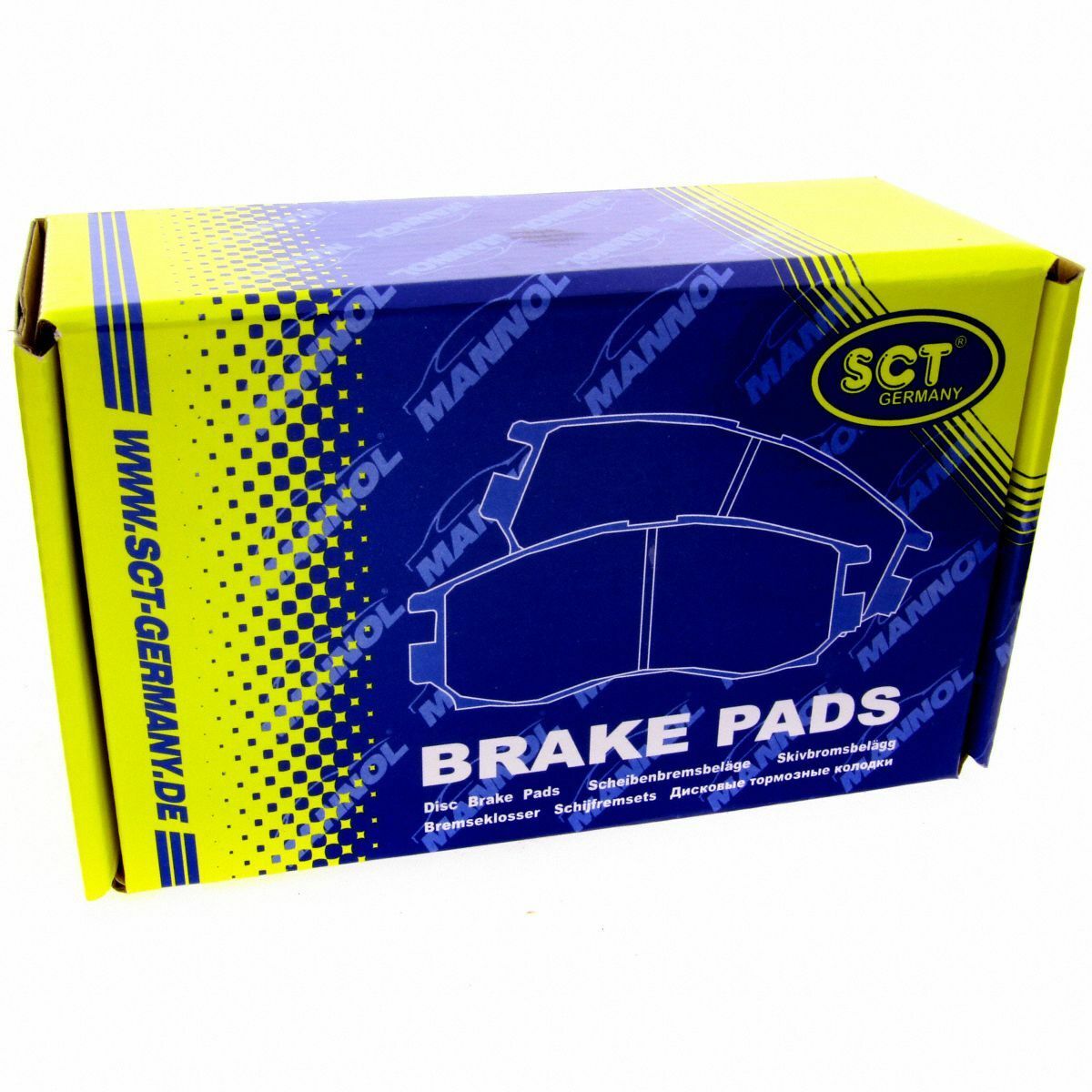 SCT Bremsbeläge SP 152 PR Bremsklötze Bremsbelagsatz vorne BMW 3er