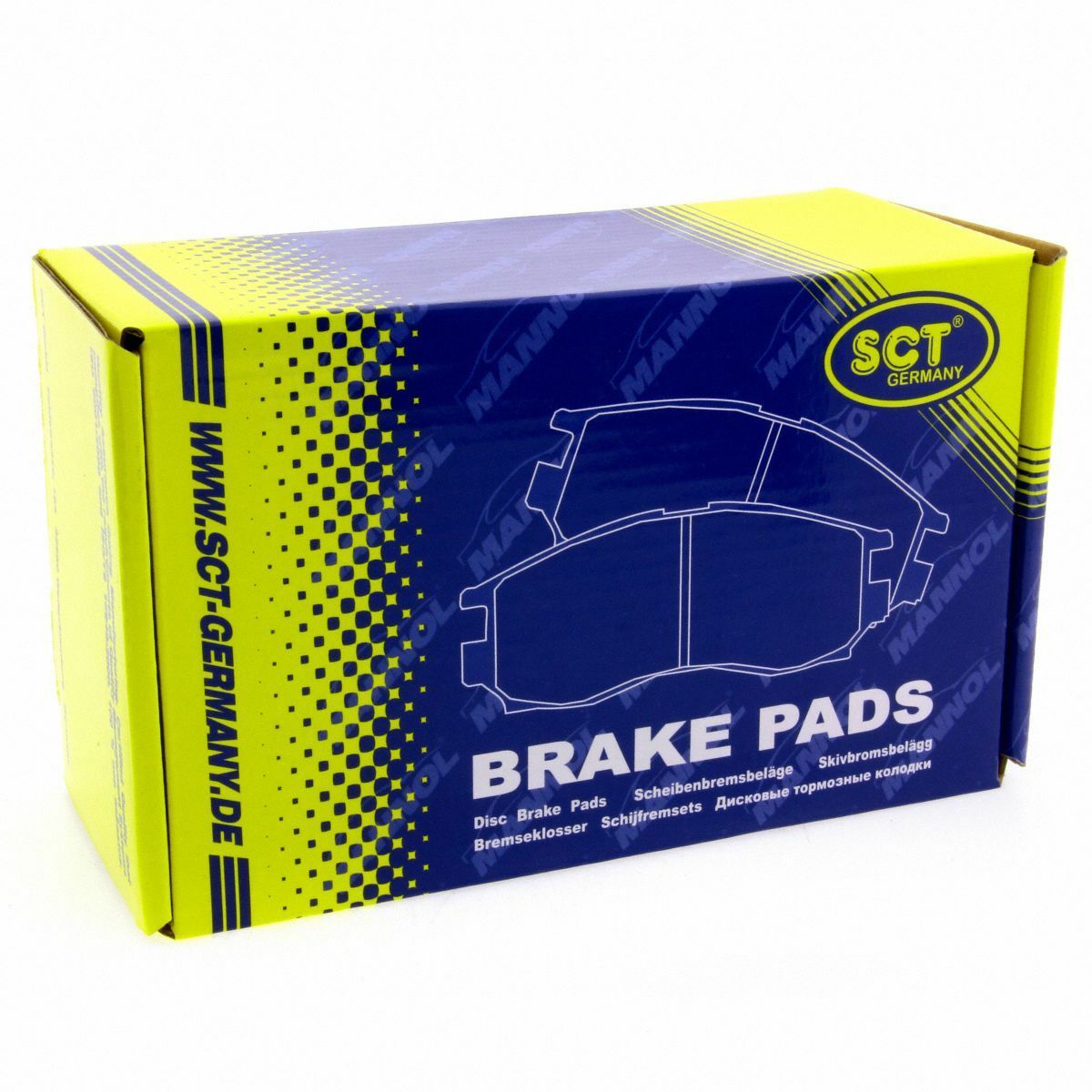 SCT Bremsbeläge SP178PR Bremsklötze Bremsbelagsatz passend für Audi VW Bremsen vorne