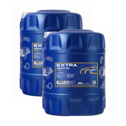 40 Liter (2x20) MANNOL Extra Getriebeöl 75W-90 API GL-4/GL-5 LS MN8103