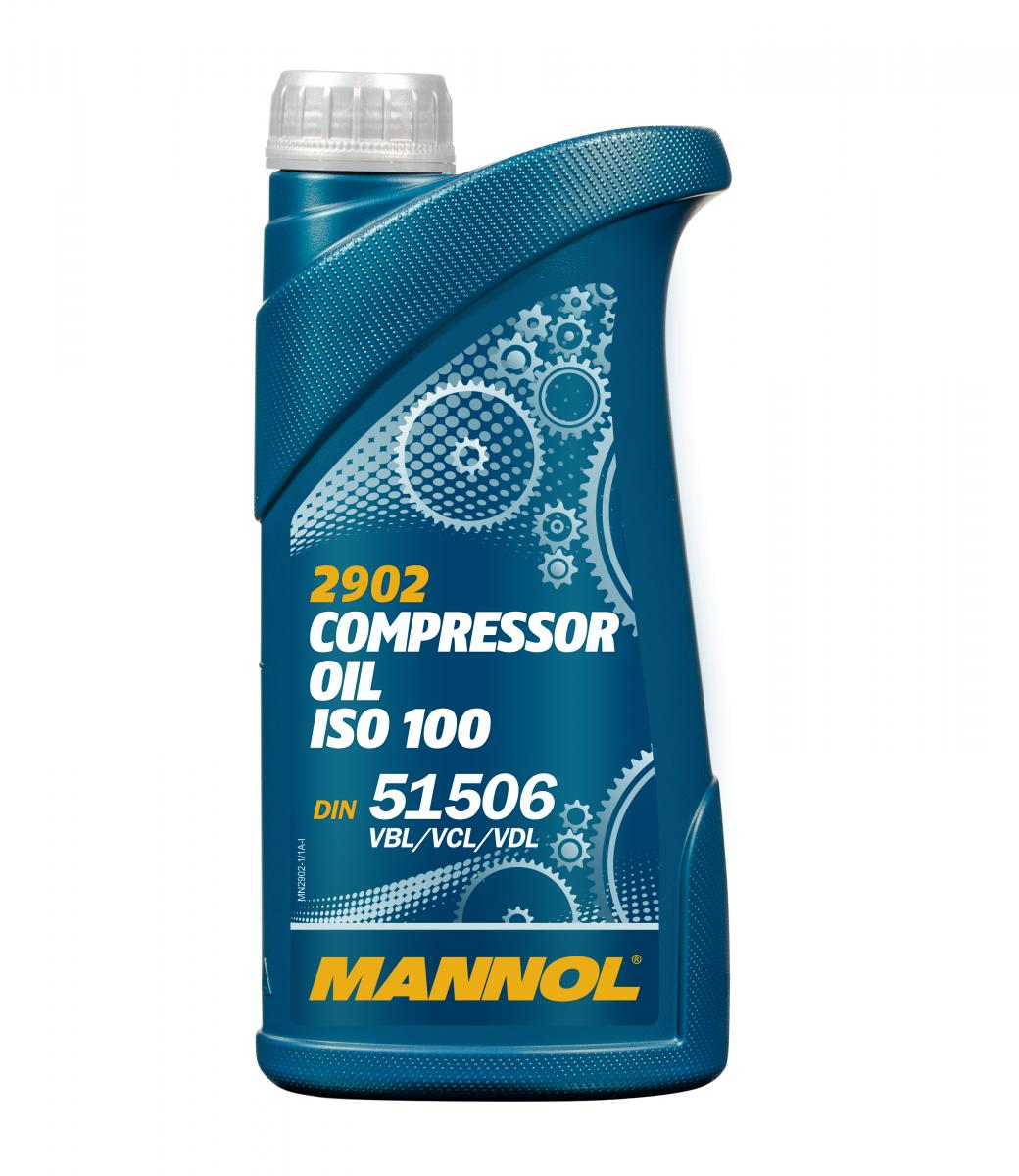 1 Liter MANNOL 2902 Compressor OIL ISO 100 Kompressoröl