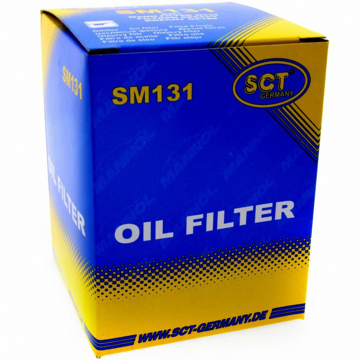 SCT Ölfilter SM131 Filter Motorfilter Servicefilter Anschraubfilter passend für Renault
