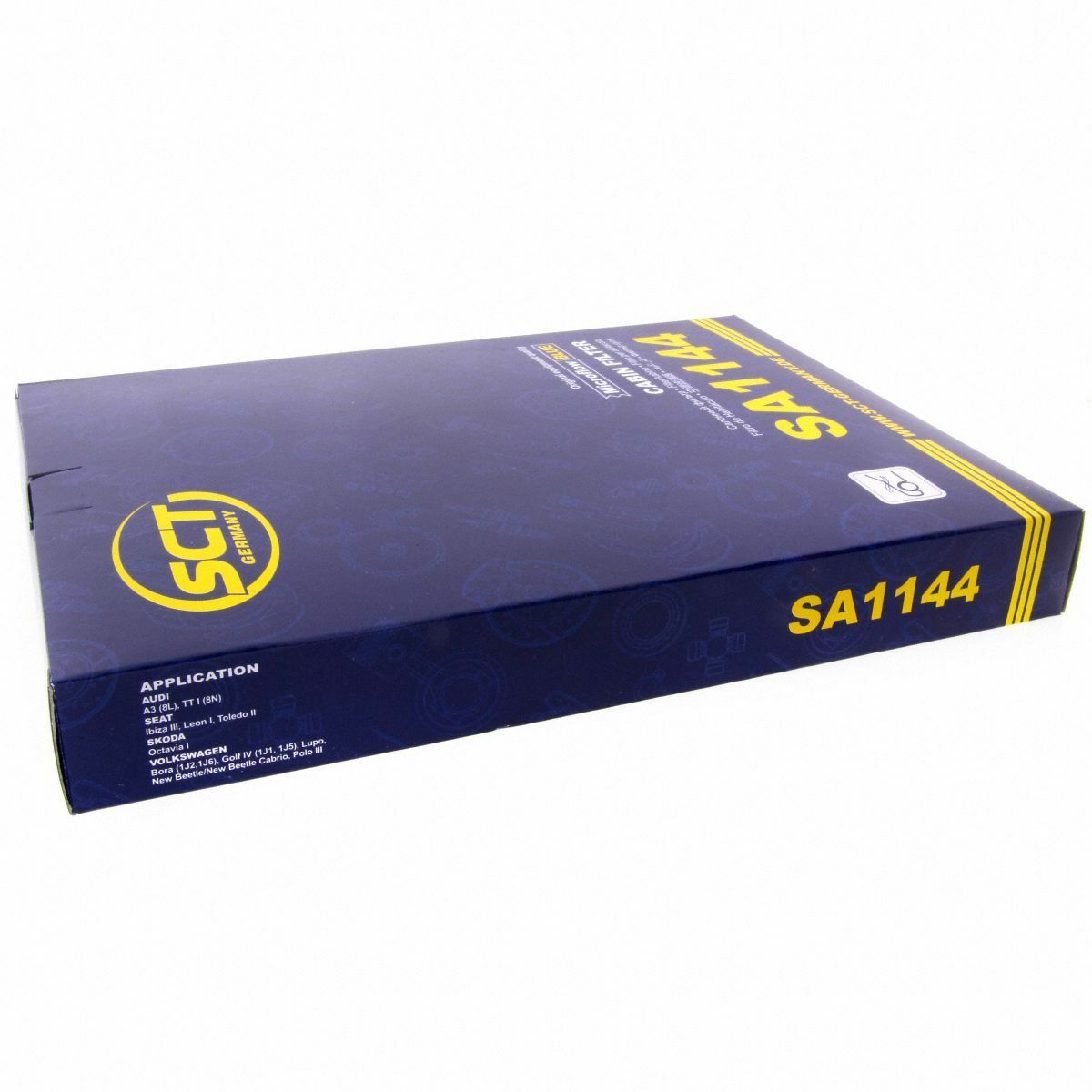 SCT Innenraumfilter Luftfilter SA 1144 Pollenfilter passend für Audi Skoda VW