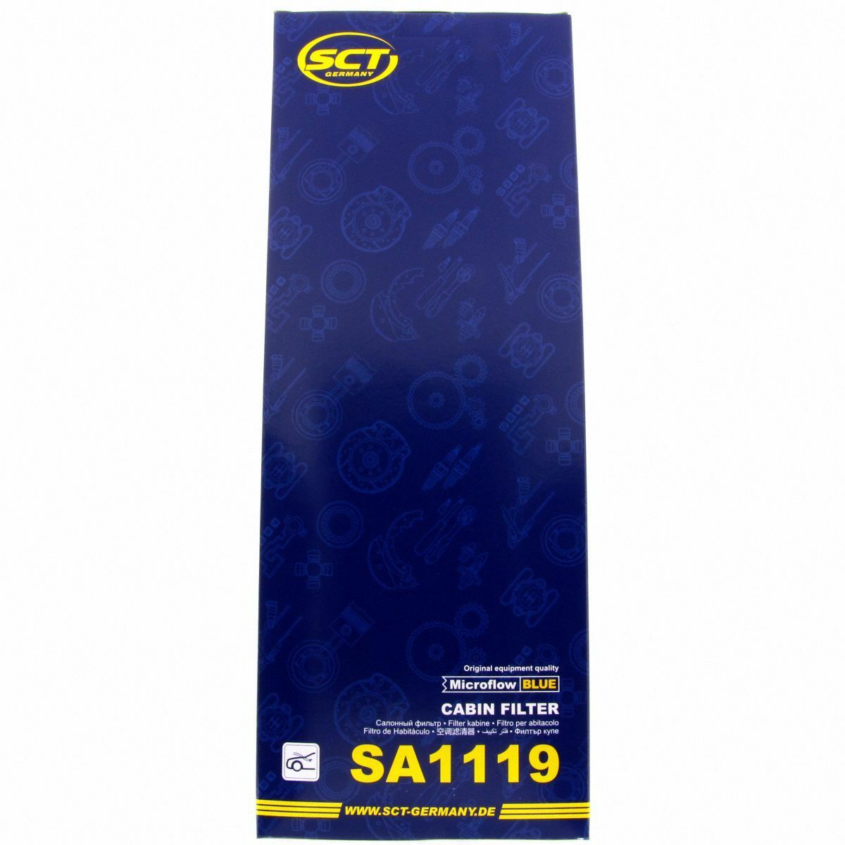 SCT Innenraumfilter Luftfilter SA 1119 Pollenfilter Luft Filter Audi VW