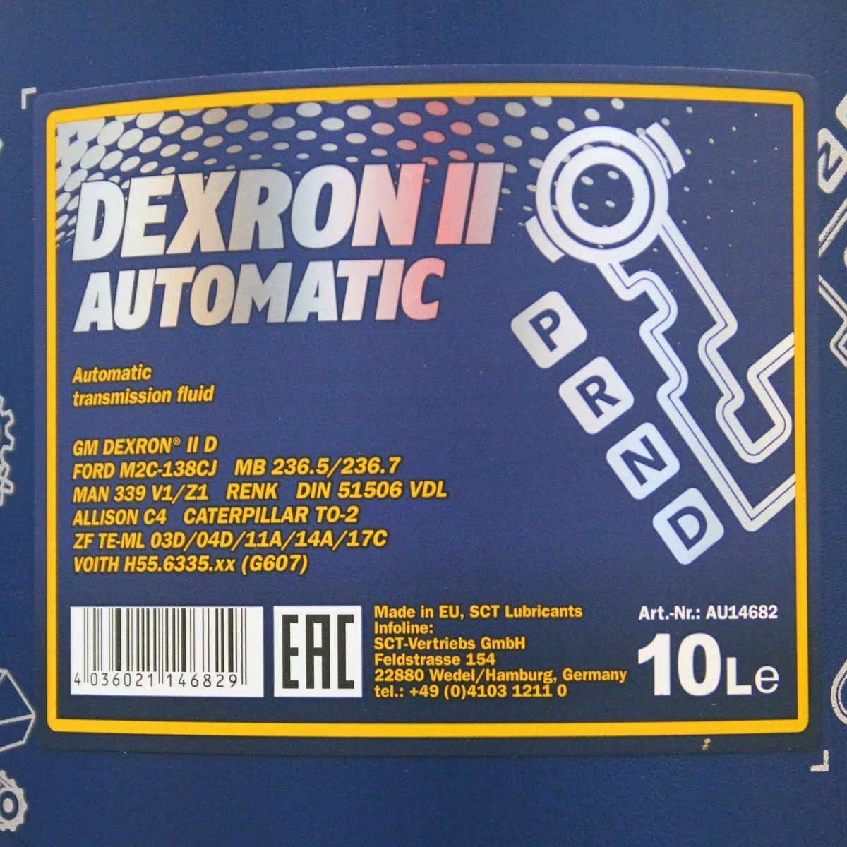 30L (3x10) MANNOL 8205 Dexron II D Automatic ATF MB236.5/236.7 Getriebeöl Servolenkung