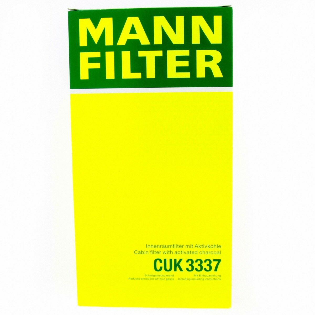 MANN Innenraumfilter Aktivkohle CUK3337 Filter Cadillac Fiat Opel Saab