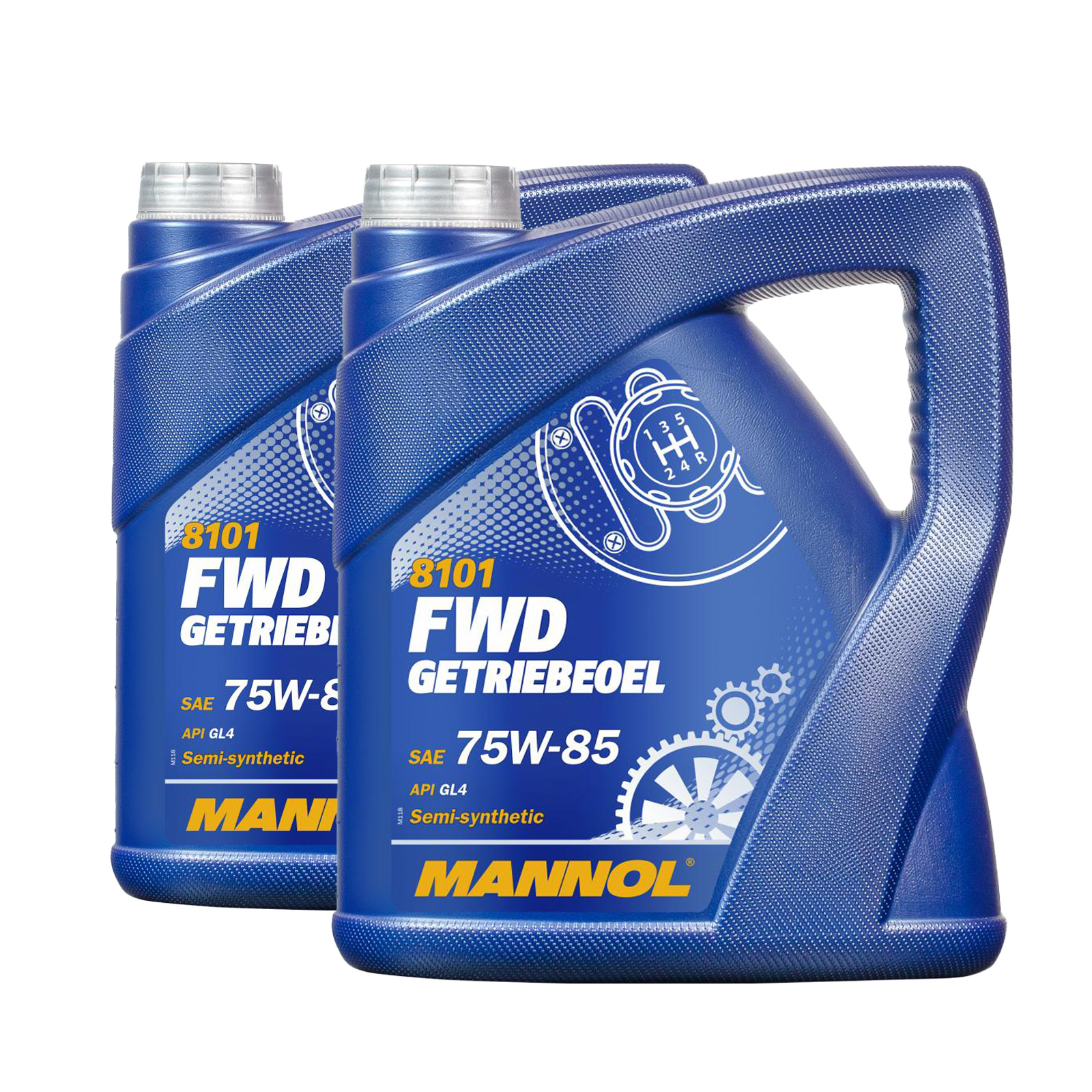 8 Liter (2x4) MANNOL FWD Getriebeöl 75W-85 API GL 4 75W85 Getriebe Öl