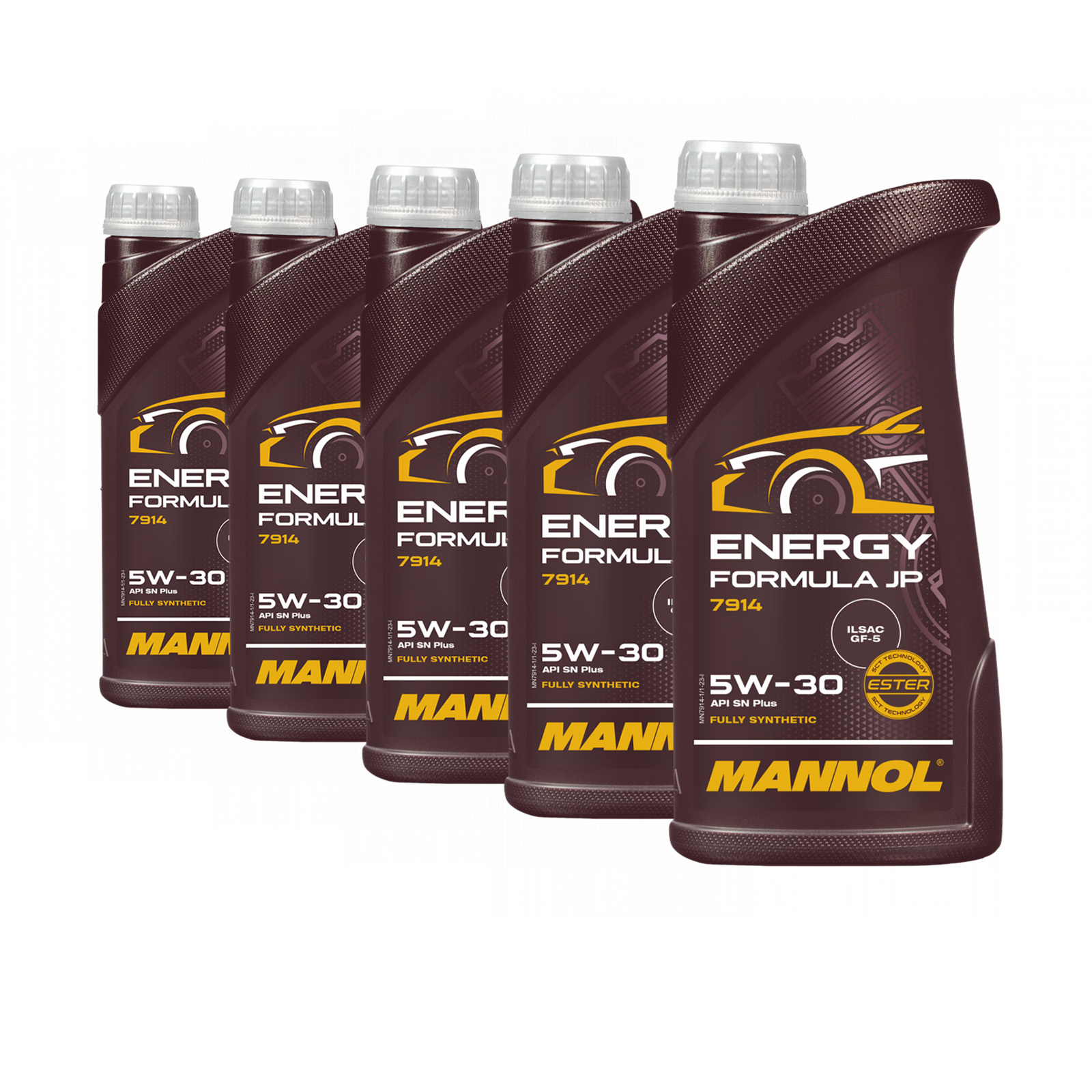 5 Liter (5x1) MANNOL Energy Formula JP 7914 5W-30 API SN Plus Motoröl