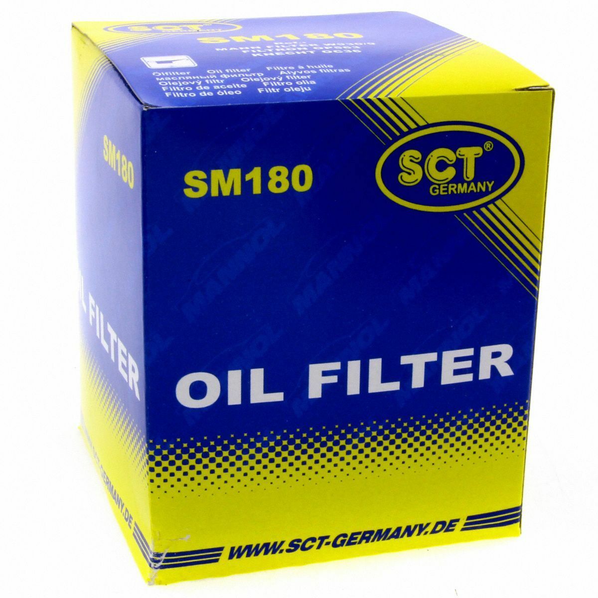 SCT Ölfilter SM180 Filter Motorfilter Servicefilter Anschraubfilter GAZ passend für Mercedes-Benz Henschel 2-T