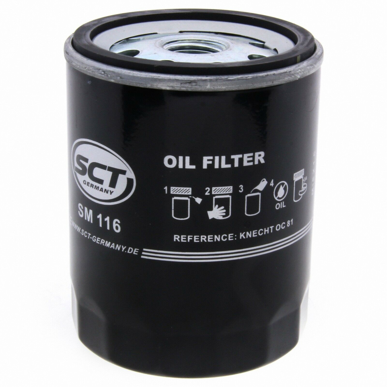 SCT Ölfilter SM116 Filter Servicefilter Anschraubfilter Chevrolet Oldsmobile Opel Rover