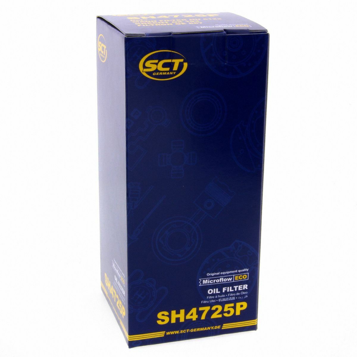 SCT Ölfilter SH4725P Filter Motorfilter Servicefilter Patronenfilter passend für Citroën Peugeot