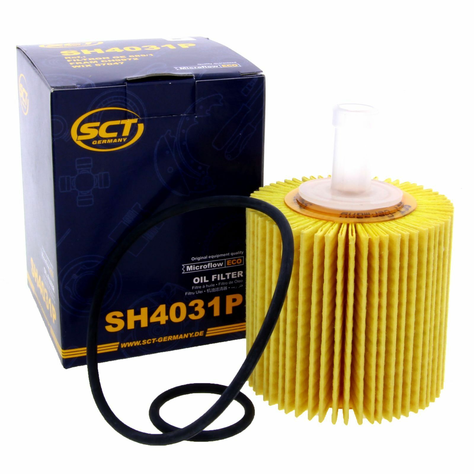 SCT Ölfilter Fahrzeugfilter SH4031P Motorfilter Servicefilter Lexus passend für Toyota