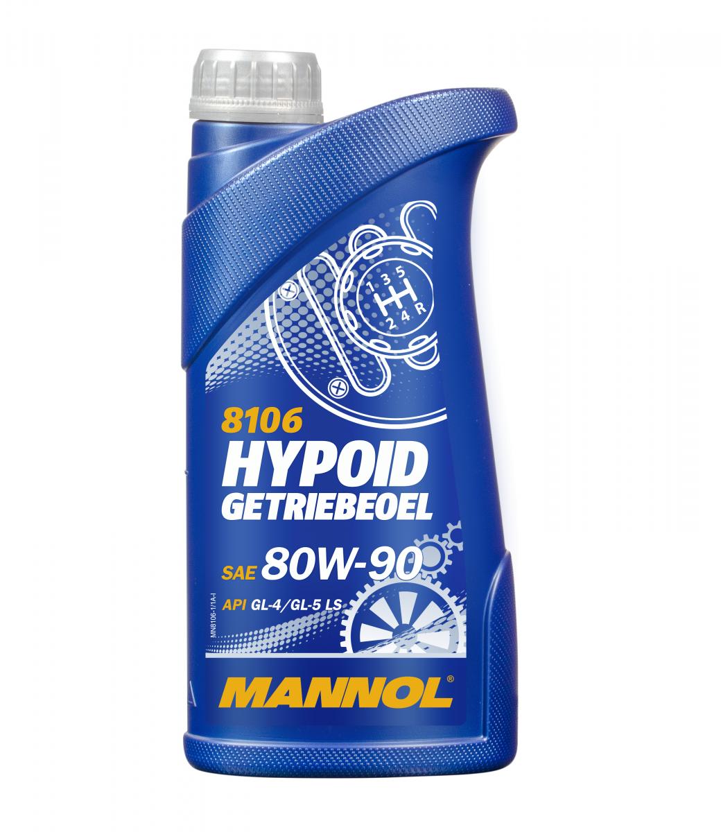 1 Liter MANNOL Hypoid Getriebeöl 80W-90 API GL4/GL 5 LS Getriebe Öl 80W90