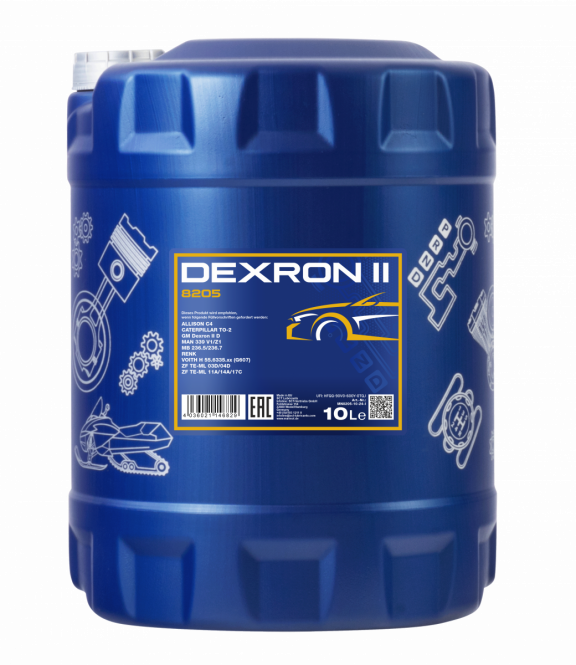 10 Liter MANNOL Automatic ATF Dexron II 8205 Getriebeöl Automatikgetriebe Öl 10 Liter MANNOL Automatic ATF Dexron II 8205 Getriebeöl Automatikgetriebe Öl