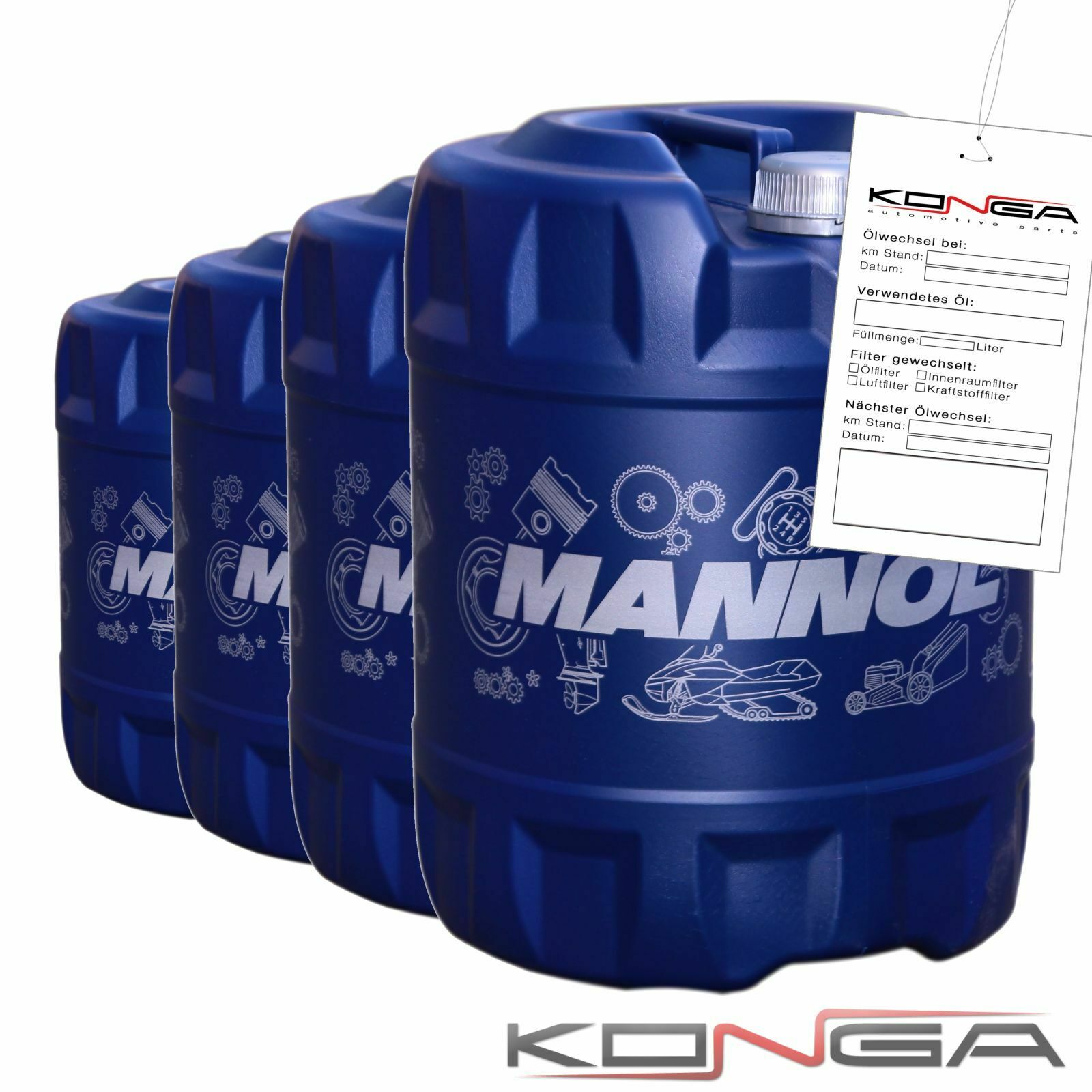 40 Liter (4x10) MANNOL 7902 Racing Ester 10W-60 ACEA A3/B4 API SN/CH-4 Motoröl